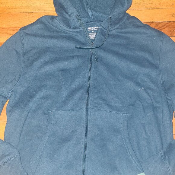 NWT Tek Gear Ultrasoft fleece zip front hoodie size Medium - Picture 1 of 1